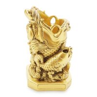 TƯỢNG ĐÁ POLY HÌNH CON CÁ CHÉP DÙNG CẤM BÚT VÀ GẠT TÀN THUỐC LÁ V22