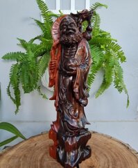 Tượng Đạt Ma Gỗ Cẩm Thị TMDM 01