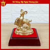 Tượng Dê Phong Thủy Bằng Đồng Nguyên Chất