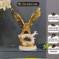 TƯỢNG DECOR ĐẠI BÀNG MẠ VÀNG TRANG TRÍ NHÀ CỬA ĐỒ DECOR DC057