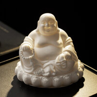 TƯỢNG DI LẶC GỐM SỨ CAO CẤP CHIBI MINI