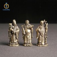 Tượng Đồ trang trí bất tử may mắn Luk Sau Các bức tượng nhỏ cho gia đình