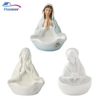 Tượng Đức Mẹ Ngọn Lửa, Khay Trang Sức Bát Chìa Khóa, Điêu Khắc Sáng Tạo Tôn Giáo Tượng Khay Trang Trí Cho Vanity, Trang Trí Nhà Cửa