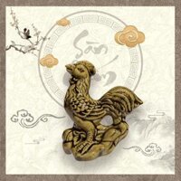 Tượng gà 12 con giáp mini gốm sứ Bát Tràng SG-T12CG10