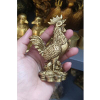 Tượng gà trống bằng đồng  gà đồng nguyên chất con giáp gà dậu giá sỉ rẻ nhất