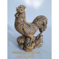 Tượng Gà_Gốm sứ Bát Tràng