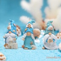 Tượng Gnome Biển Dễ Thương Điêu Khắc Nhựa Dễ Thương Trang Trí Máy Tính Để Bàn Trang Trí Cho Văn Phòng Tại Nhà