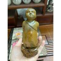 Tượng gỗ Bách Xanh  thơm ngát, tượng chú tiểu Vô Ưu mini