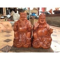 Tượng gỗ thần tài thổ địa