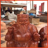 Tượng gỗ thần tài thổ địa