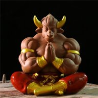 tượng gốm Ngưu Ma Vương- Tượng trâu siêu ngầu- Tượng tuổi sửu- Quà tặng ý nghĩa