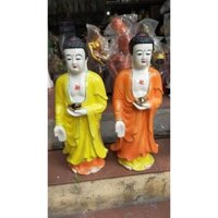 Tượng gốm Phật A Di Đà đứng cao 63cm