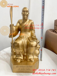 Tượng Hải thượng lãn ông Lê Hữu Trác cao 40cm bằng đồng