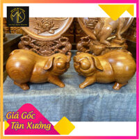Tượng heo gỗ thơmgỗ đá kích tấc 20-12-11