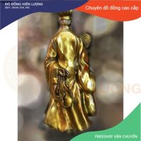 Tượng Khổng Minh Bằng Đồng Cao 17cm