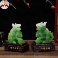 Tượng Kỳ Lân, Kỳ Lân Phong Thuỷ, Tài Lộc Vật Phẩm Phong Thủy, Kì Lân Trấn Trạch cao 13cm