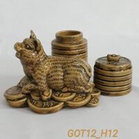 Tượng Lợn Ống Tăm - Gốm Sứ Bát Tràng