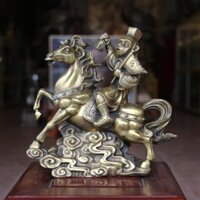 Tượng Mã Thượng Phong Hầu Cao 30cm