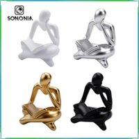 Tượng Mini Trang Trí Người Điêu Khắc Thanh Lịch Cho Văn Phòng