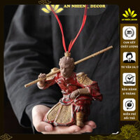 Tượng Mỹ Hầu Vương - Đấu Chiến Thắng Phật - Gốm Tử Sa Cao Cấp