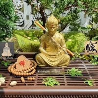 Tượng ngài Tề Thiên ngồi thiền,chất liệu poly bột đá đúc đặc bền chắc(luôn có qùa và mã giảm giá)
