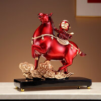 Tượng Ngộ không Cưỡi Ngựa Phi Nước Đại Để Bàn Làm Việc