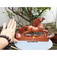 Tượng Ngựa Mã Đáo Thành Công dài 29cm - Tượng Ngựa Gỗ - Quà Tặng Khai Trương - Quà Tặng Doanh Nghiệp
