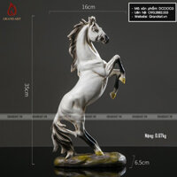 Tượng Ngựa Phi Nước Đại Decor Trang Trí - DC0005
