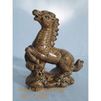 Tượng Ngựa_Gốm sứ Bát Tràng