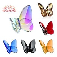 Tượng nhỏ bướm ERZAP, Đồ trang trí bướm thủy tinh phản quang nhiều màu, Đồ trang trí nội thất bền bỉ Super Winkling Bộ sưu tập bướm bay Trung tâm bàn