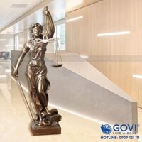 Tượng Nữ Thần Công Lý Để Bàn Sang Trọng DC31848