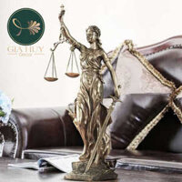 Tượng nữ thần Công Lý Lady Justice GH-DC0739