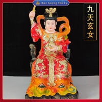 Tượng Nữ thần Huyền 16 tấc Huyền tượng Thánh Mẫu nương nương ở phòng khách bày biện đồ thủ công mỹ nghệ