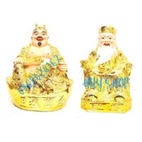 TƯỢNG ÔNG ĐỊA ÔNG THẦN TÀI 11X20CM (TRANH TƯỢNG THỜ CÚNG)