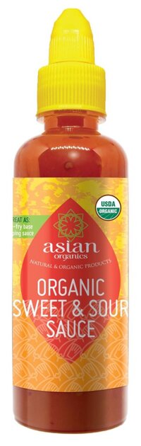 Tương ớt chua ngọt không cay 
hữu cơ Asian Organics 280ml