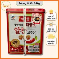 Tương ớt CJ 14kg nhập khẩu Hàn Quốc nhà hàng, quán ăn vặt