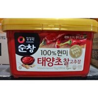 TƯƠNG ỚT GẠO LỨT LOẠI NGON MÀU ĐẸP DEASANG HÀN QUỐC 1KG - 찰 고추장