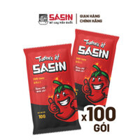 Tương ớt gói Sasin 10g siêu tiện lợi (01 túi gồm 100 gói) TGVI0056