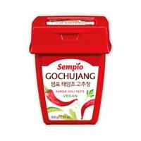 Tương Ớt Hàn Quốc, Gochujang, Korean Chili Paste, Vegan, 17.63 oz (500g) - SEMPIO