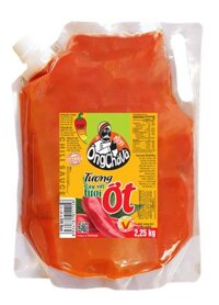 Tương Ớt Ông Chà Và 2.25kg - Túi Nắp Vặn – Ông Chà Và - Bí Quyết Đầu Bếp