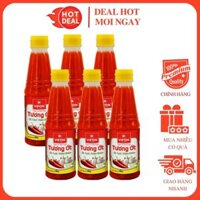 Tương Ớt VIFON Lốc 6 Chai x 500ML - Ớt Tươi Thiên Nhiên