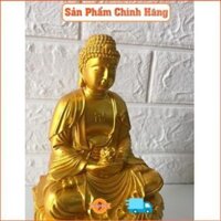 Tượng phật A DI ĐÀ ngồi composite. Đồ thờ tượng phật