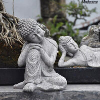 Tượng Phật An Nhiên Ngồi và Nằm 25/31cm