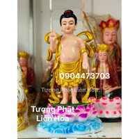 TƯỢNG PHẬT ĐẢN SANH CAO 40cm CÓ SẴN (mẫu kiểu Đài Loan)