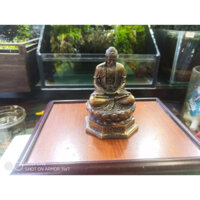 Tượng Phật Di Đà ngồi Đài Sen Bát Giác cao 9 cm