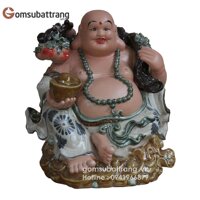 Tượng phật Di Lặc bằng sứ Bát Tràng