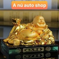 Tượng phật di lặc để xe ô tô, tượng trang trí decor phong thủy góc bàn làm việc ( Ảnh thật )
