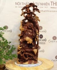 Tượng Phật Di Lặc – Gỗ Cẩm – TMDL 41