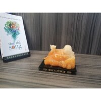 tượng phật Di Lặc Ngọc phong thủy vàng