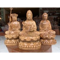 Tượng Phật Gỗ Bách xanh